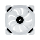 CORSAIR LL120 ARGB Dual Light Loop PWM Single Fan - White