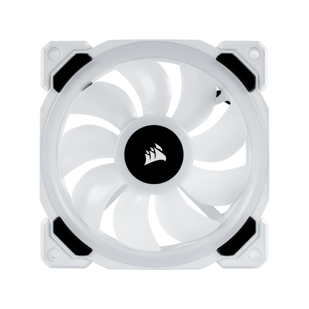 CORSAIR LL120 ARGB Dual Light Loop PWM Single Fan - White