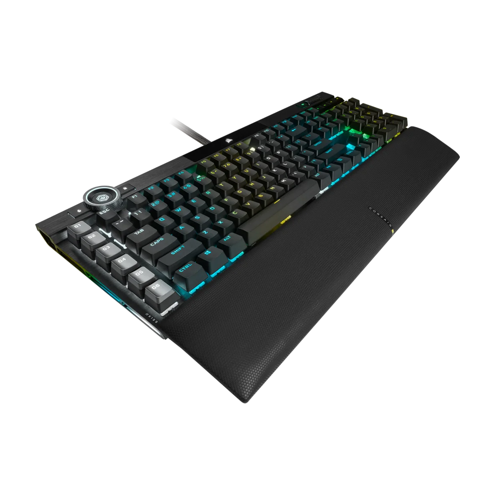 CORSAIR K100 RGB Wired Mechanical Gaming Keyboard - Black