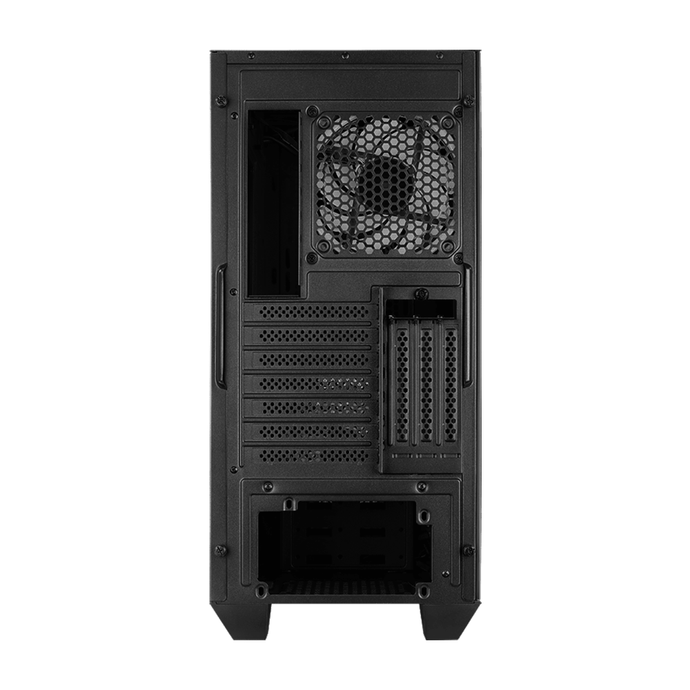 Aerocool Visor-G-BK-V1 / ARGB Fan x 2-Glass Edition-Black
