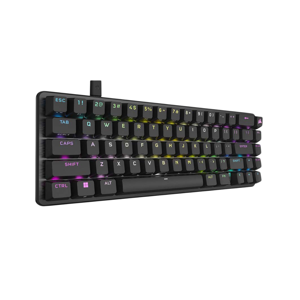CORSAIR K65 PRO MINI RGB Wired 65% Mechanical Gaming Keyboard - Black