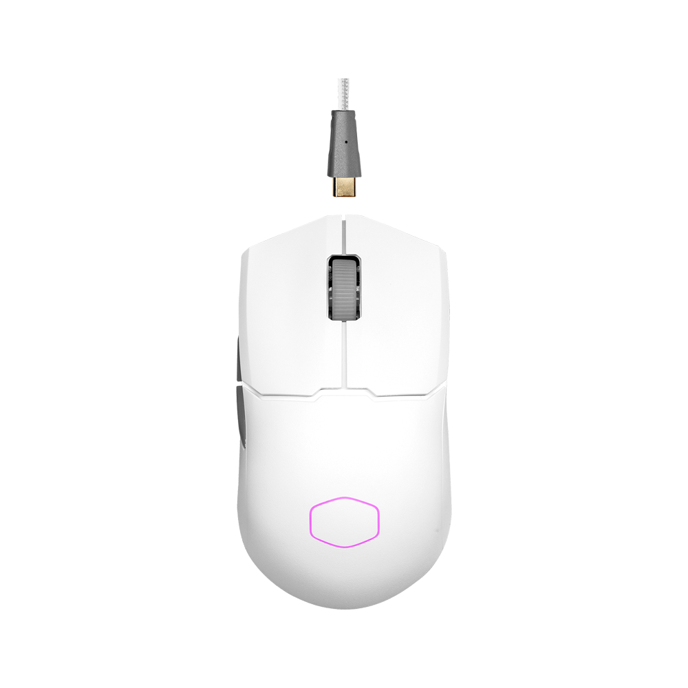 COOLER MASTER MM712 HYBRID RGB Wired Gaming Mouse - White