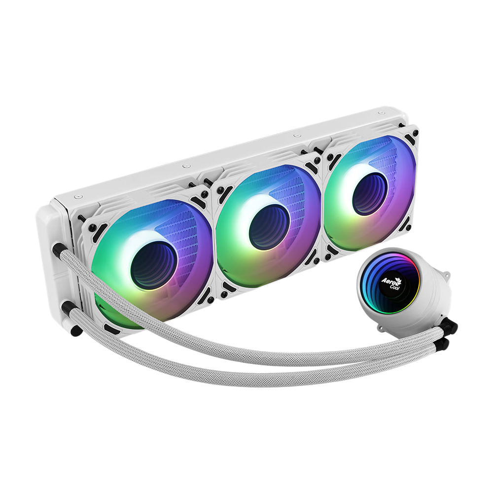 Aerocool Mirage L360 360MM ARGB Liquid Cooler - White