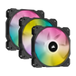 CORSAIR iCUE SP120 RGB ELITE Performance 120mm PWM Triple Case Fan With Lighting Node CORE - Black