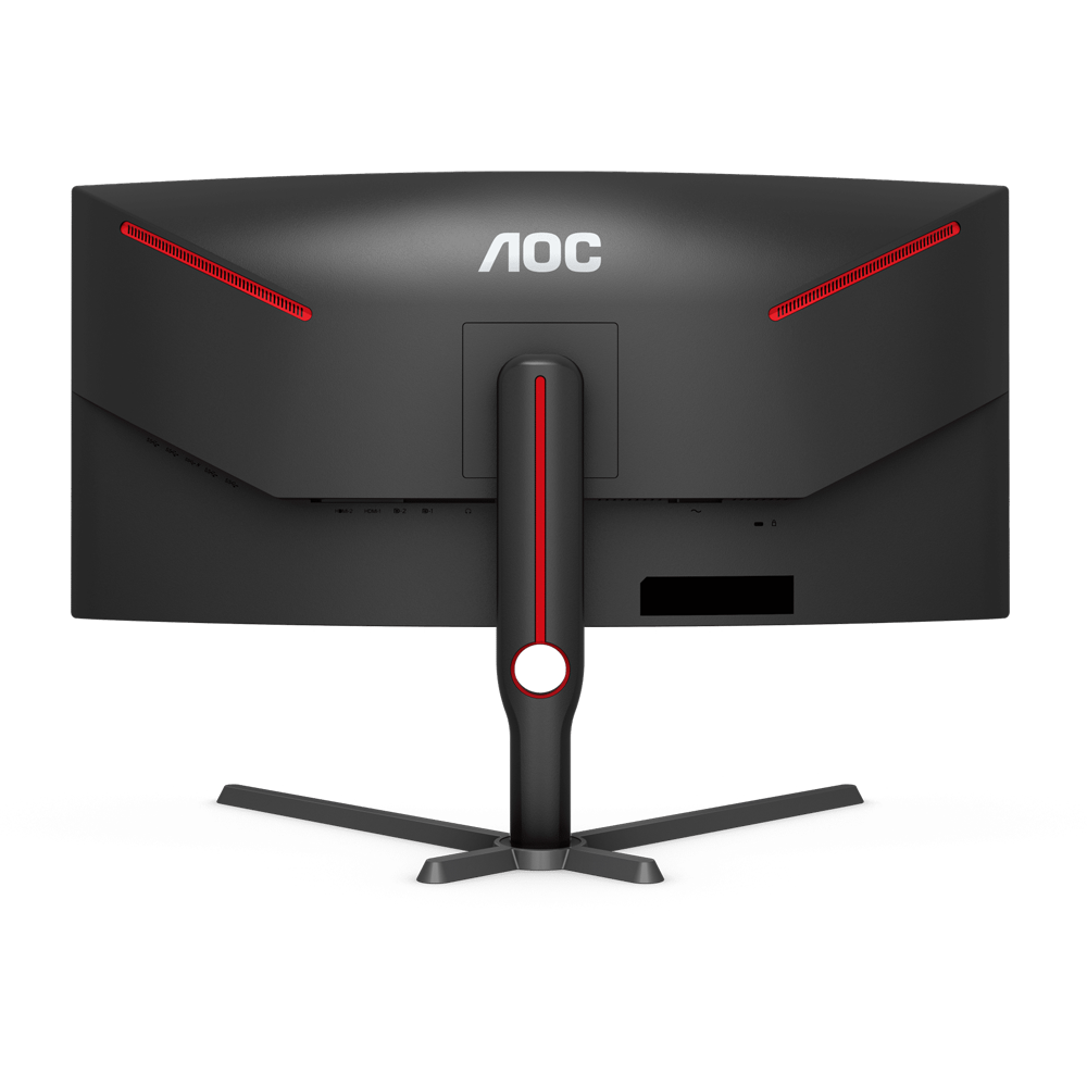 AOC CU34G3S 34 Inch 165Hz WQHD HDMI 2.0 1ms Curved Gaming Monitor - Black