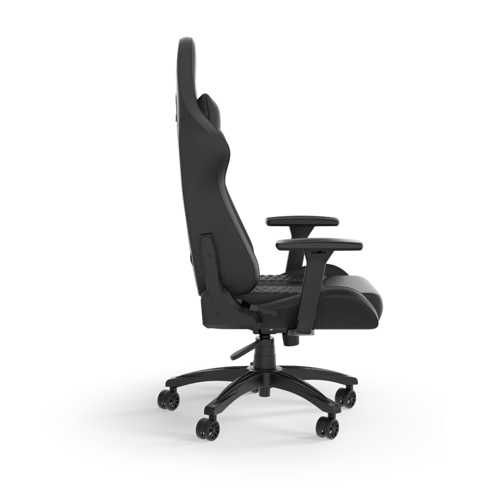 CORSAIR TC100 RELAXED Gaming Chair - Leatherette Black/Black