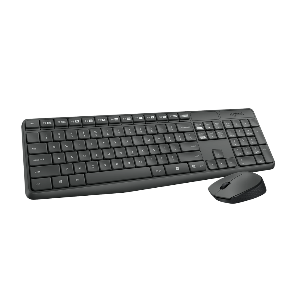 Logitech MK235 Wireless Keyboard & Mouse Eng/AR