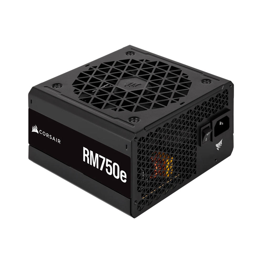 CORSAIR RMe Series RM750e Fully Modular Low-Noise ATX Power Supply (UK) - Black