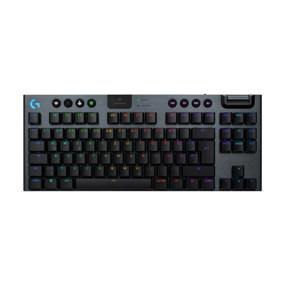 LOGITECH G915 X LIGHTSPEED TKL CLICKY Low Profile RGB Wireless Gaming Keyboard - Black