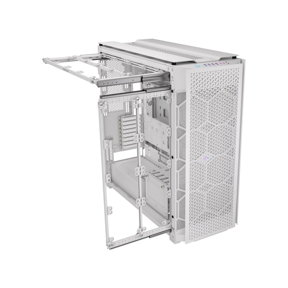 CORSAIR 9000D RGB AIRFLOW Super Full-Tower PC Case - White