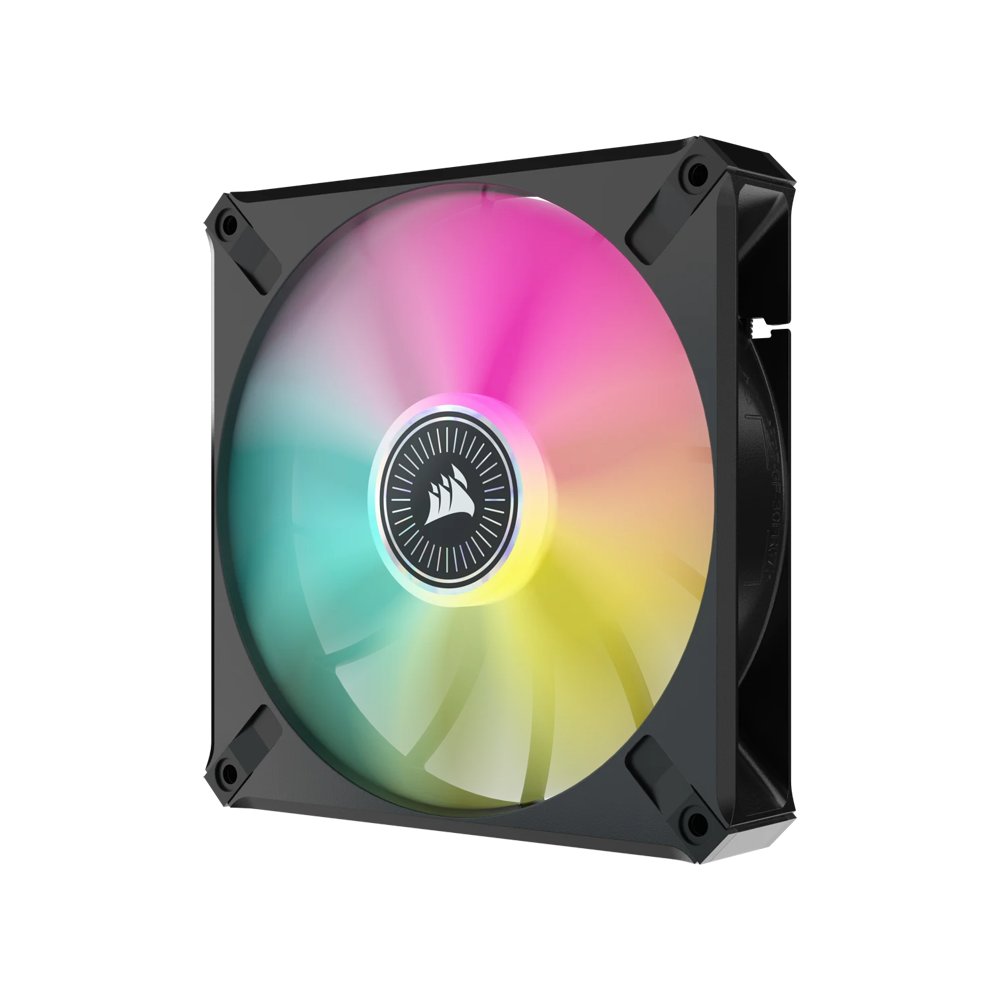 CORSAIR iCUE ML140 RGB ELITE Premium 140mm PWM Magnetic Levitation Fan Single Pack - Black
