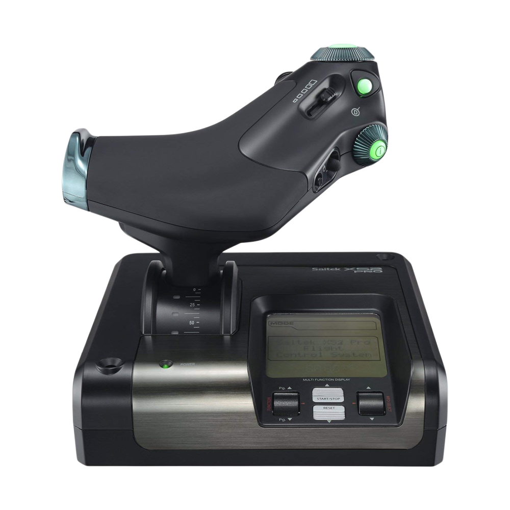 LOGITECH JOYSHTICS G SAITEK X52 PROFESSIONAL H.O.T.A.S