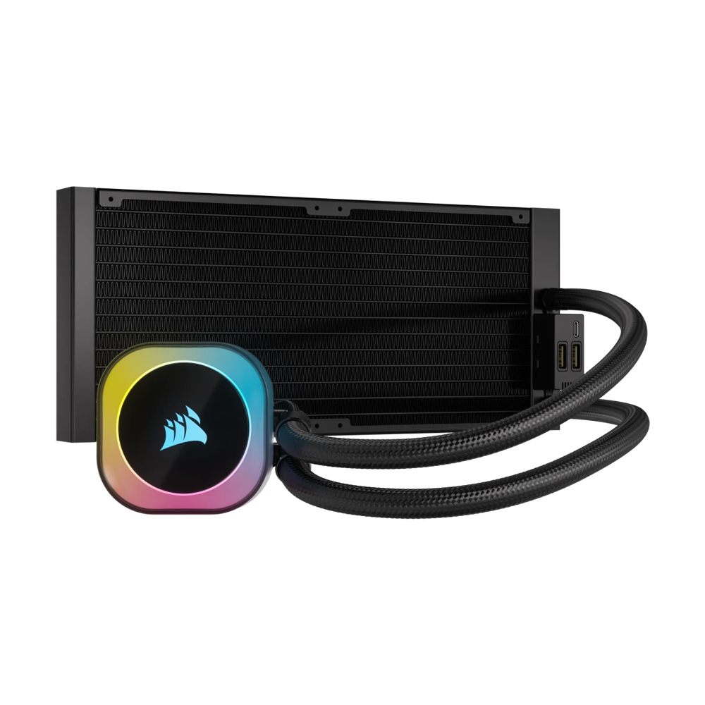Corsair iCUE LINK H115i RGB 280mm AIO Liquid CPU Cooler - Black