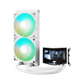 TRYX Panorama SE 240 ARGB Liquid Cooler - White