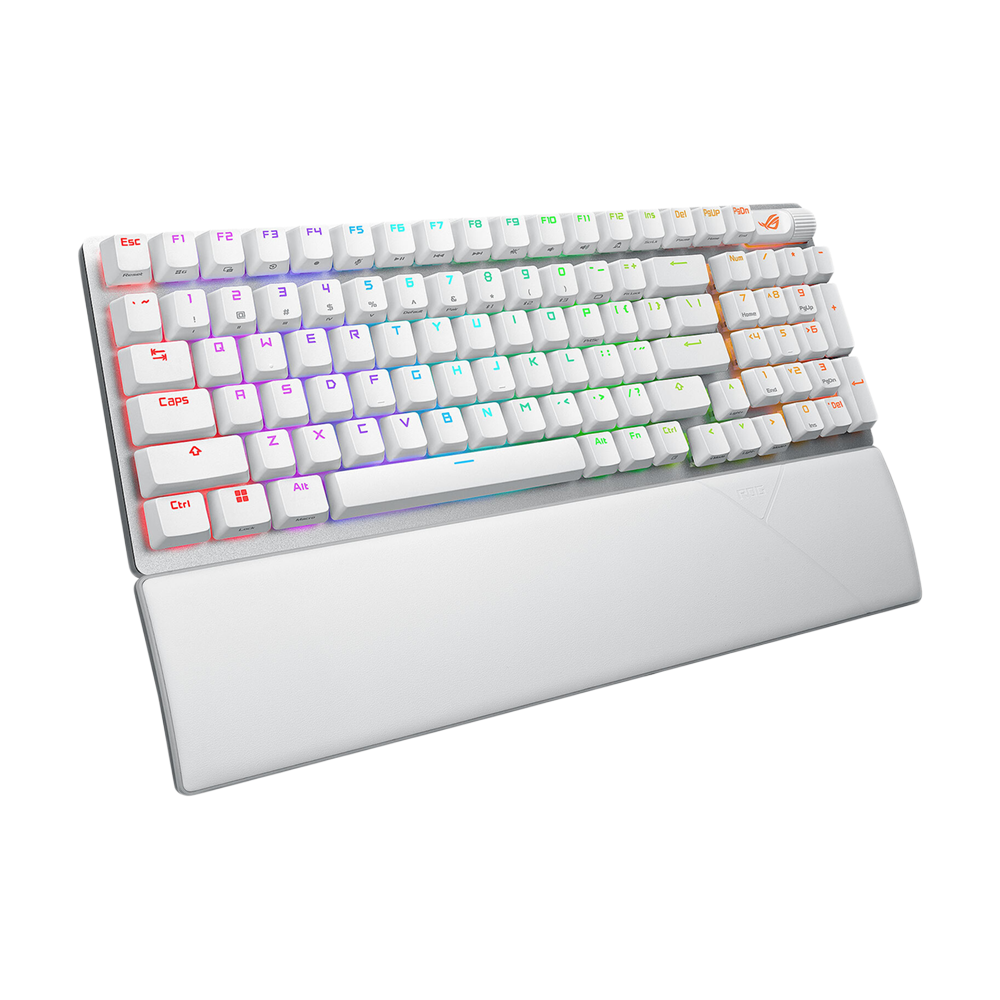 ASUS ROG STRIX SCOPE II RGB Wireless Mechanical Gaming Keyboard Arabic - White