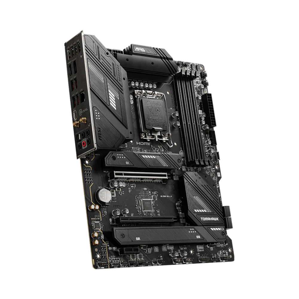 MSI MAG B760 TOMAHAWK WIFI DDR4 ATX Motherboard - Black
