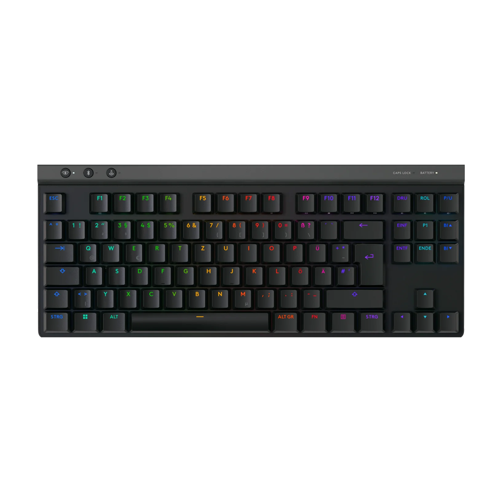 LOGITECH G515 LIGHTSPEED TACTILE TKL Low Profile RGB Wireless Gaming Keyboard - Black