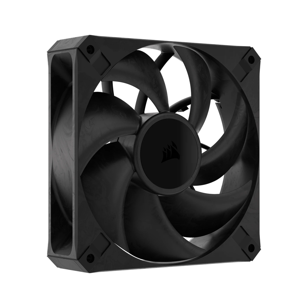 CORSAIR RS120 MAX 120mm PWM Thick Single Fan - Black
