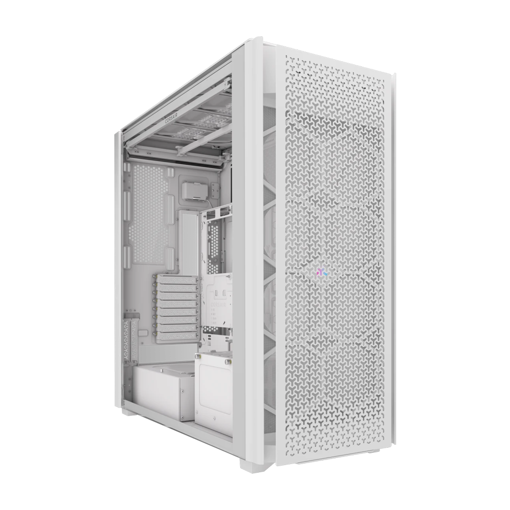 CORSAIR 9000D RGB AIRFLOW Super Full-Tower PC Case - White
