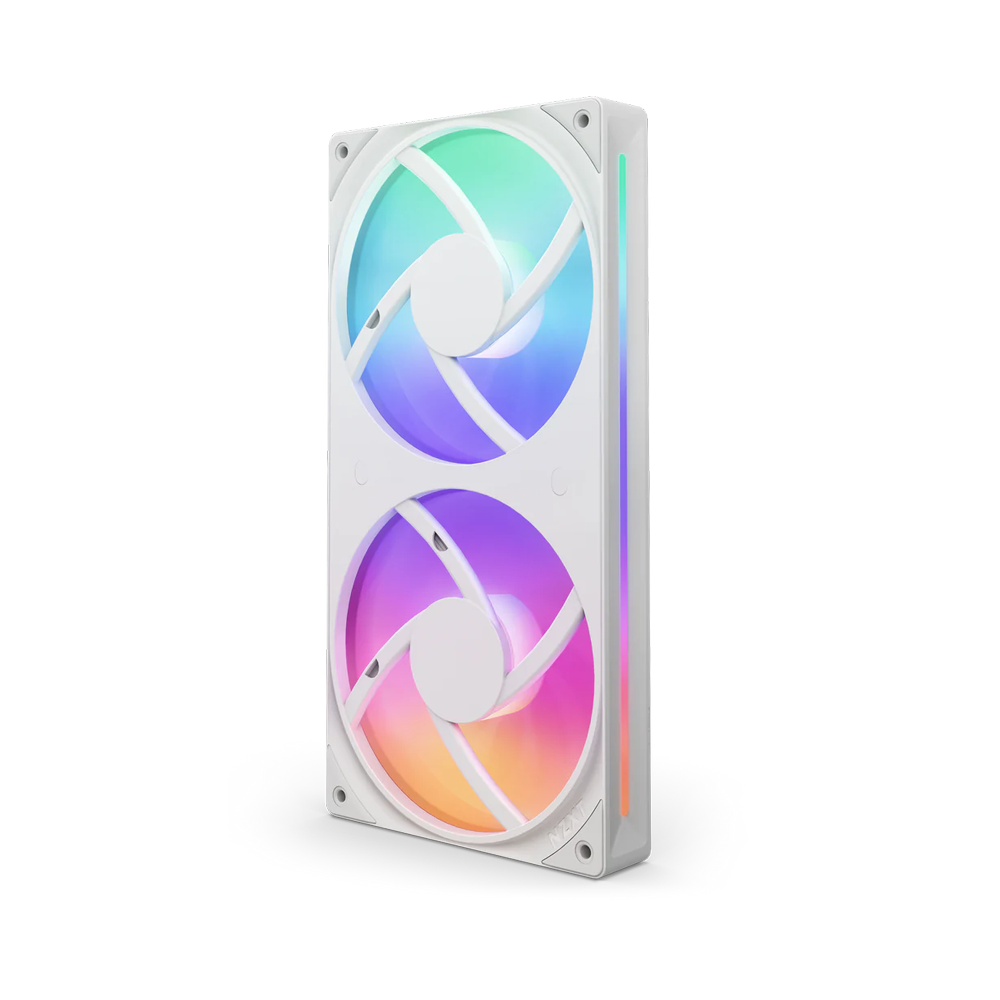 NZXT F240 RGB Core Fan Single Frame - White