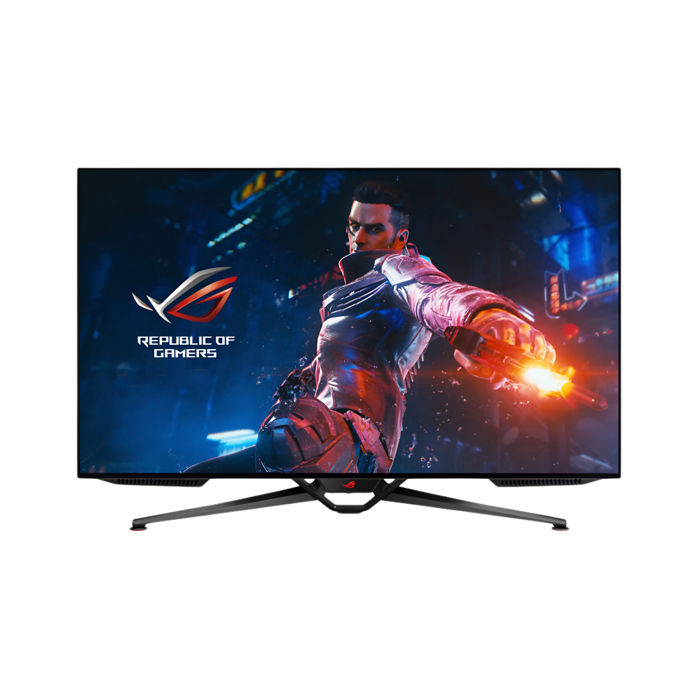ASUS ROG SWIFT PG42UQ 42 Inch 138Hz 4K UHD HDMI 2.1 0.1ms OLED Gaming Monitor - Black