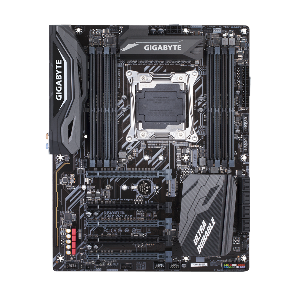GIGABYTE X299 UD4 PRO DDR4 ATX Motherboard - Black