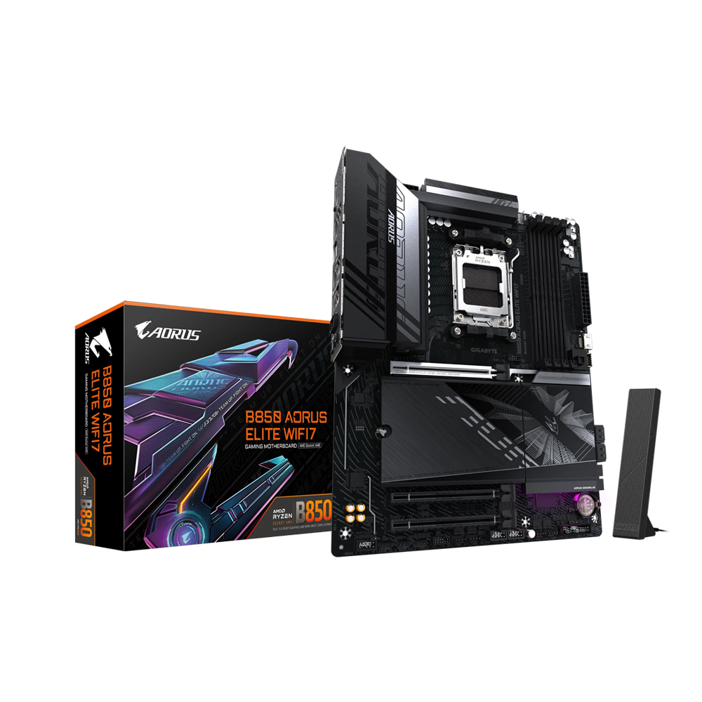 GIGABYTE B850 A ELITE WF7 DDR5 Motherbaord - Black