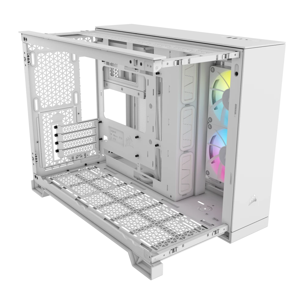 CORSAIR ICUE LINK 2500X RGB Mid Tower Case - White