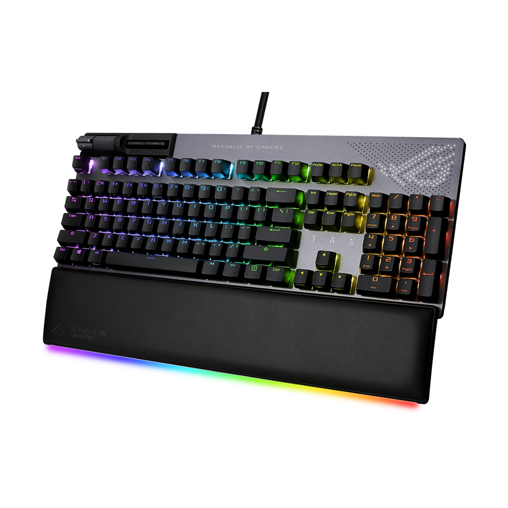 ASUS ROG STRIX FLARE II XA07 RGB Wired Animate Mechanical Gaming Keyboard - Black