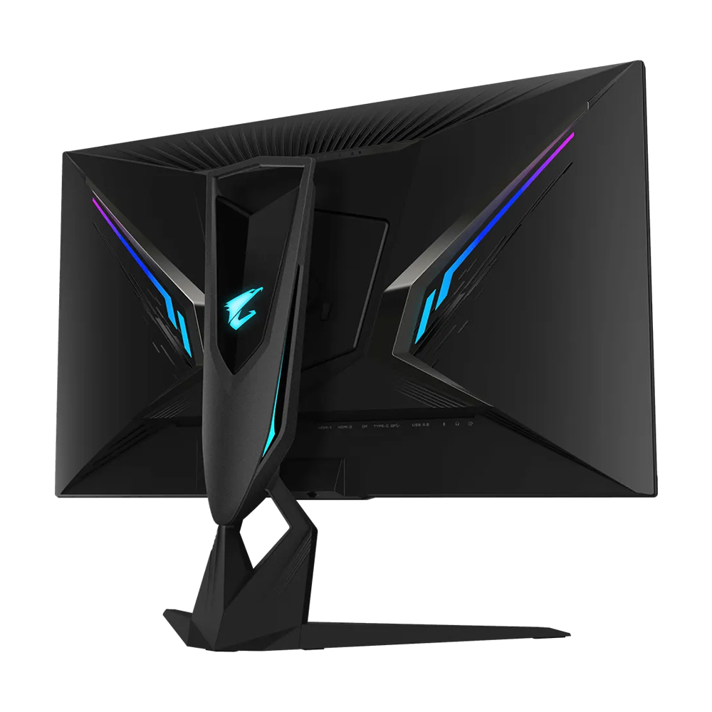 GIGABYTE AORUS FI32U 32 Inch 144Hz 4K UHD 1ms HDMI 2.1 IPS Edge Gaming Monitor - Black