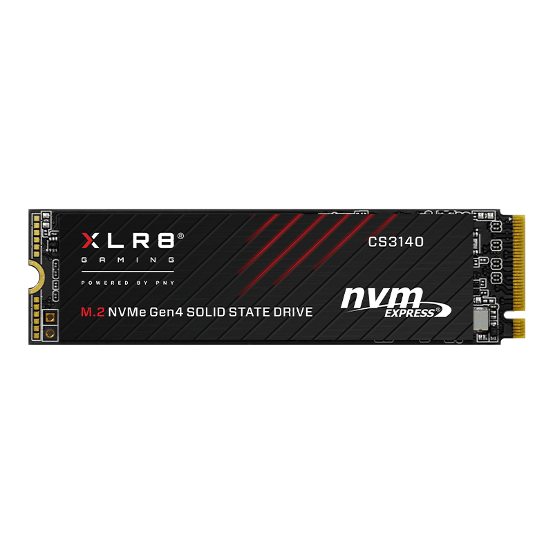 PNY XLR8 CS3140 M.2 NVMe Gen4x4 (7,500 MB/s  5,650 MB/s) - 1TB