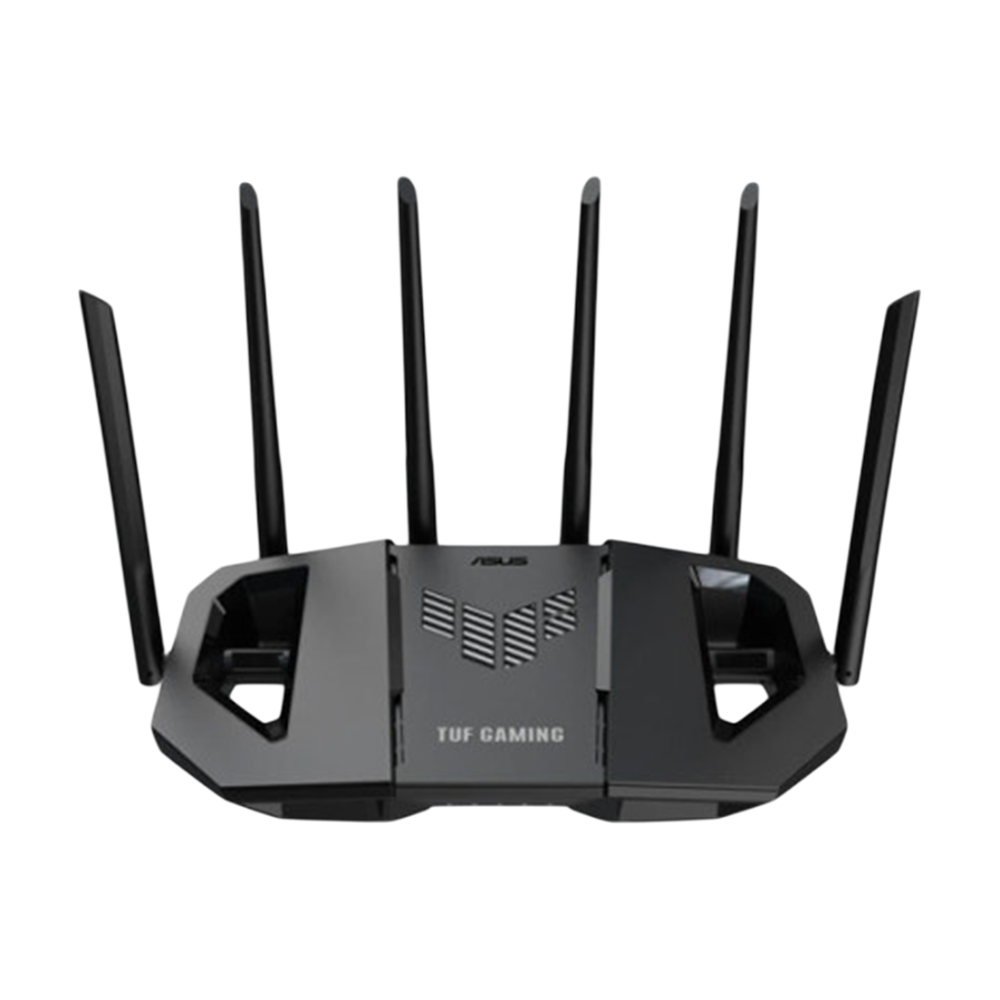 ASUS TUF Gaming BE6500 Dual Band WiFi 7 (802.11be) Extendable Gaming Router - Black