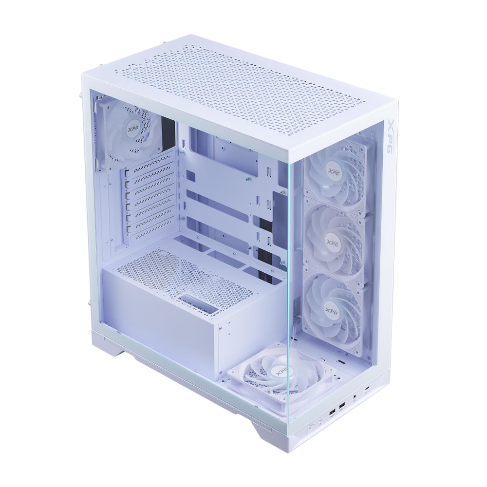 XPG INVADER X BTF Mid Tower Case - White