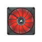 CORSAIR ML140 LED ELITE Premium 140mm PWM Magnetic Levitation Fan - Red