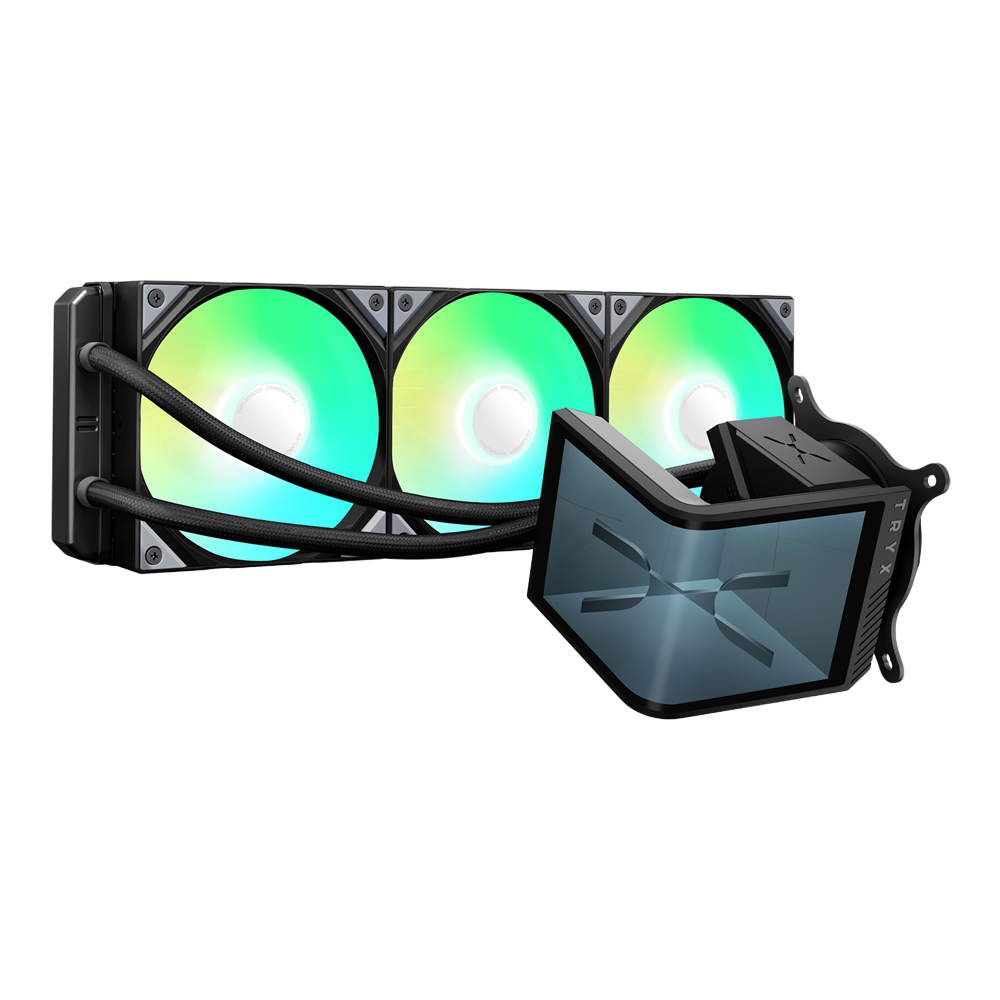 TRYX PANORAMA SE 360 ARGB CPU Liquid Cooler - Black