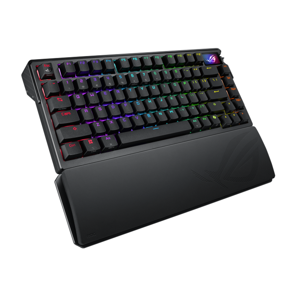 ASUS ROG AZOTH EXTREME 75% RGB Wireless Mechanical Gaming Keyboard Arabic - Black
