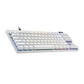LOGITECH PRO X TKL RAPID Wired Gaming Keyboard - White