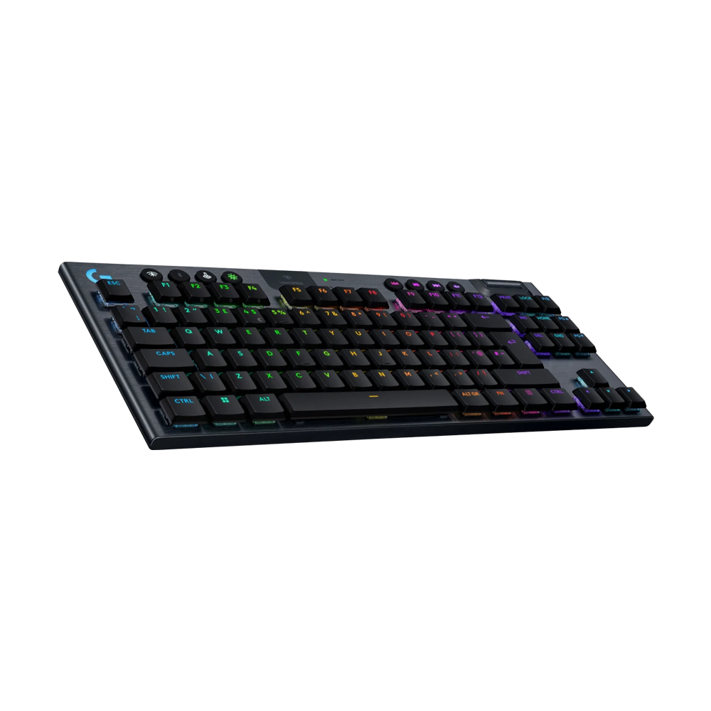 LOGITECH G915 X LIGHTSPEED TKL CLICKY Low Profile RGB Wireless Gaming Keyboard - Black