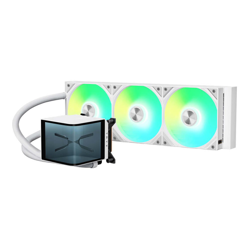 TRYX Panorama ARGB 360mm Liquid Cooler - White