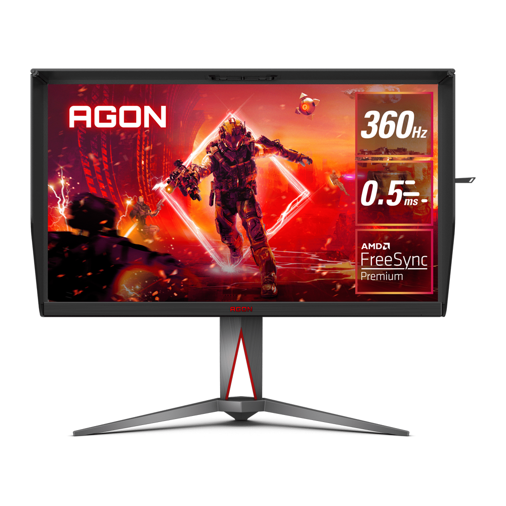 AOC AG275FS 27 Inch 360Hz FHD 0.5ms IPS Gaming Monitor - Black