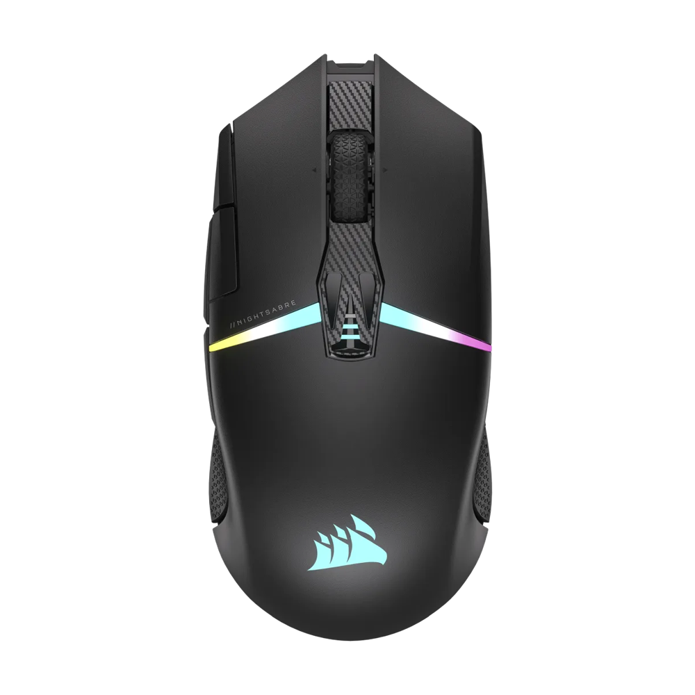 CORSAIR NIGHTSABRE RGB Wireless Gaming Mouse (AP) - Black