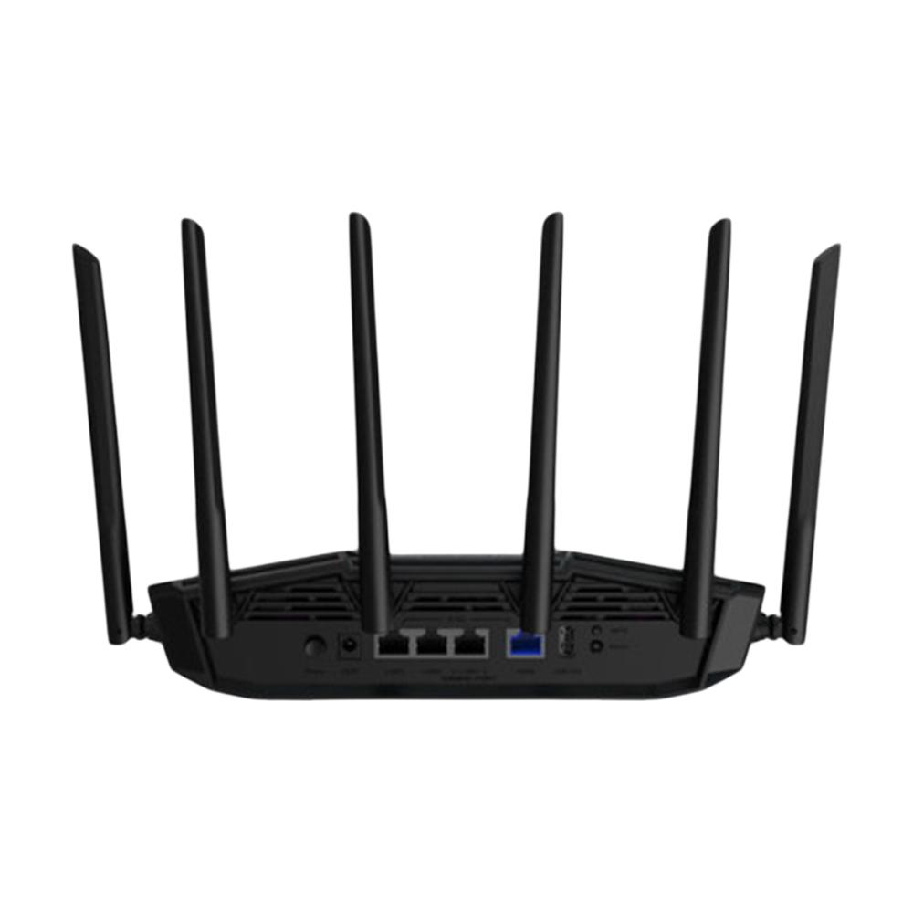 ASUS TUF Gaming BE6500 Dual Band WiFi 7 (802.11be) Extendable Gaming Router - Black