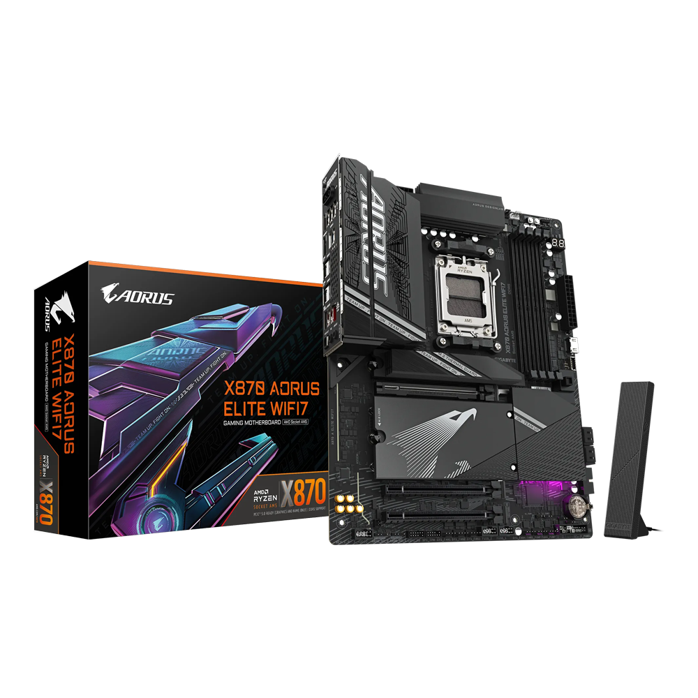 GIGABYTE X870 A ELITE WIFI7 DDR5 Motherboard - Black