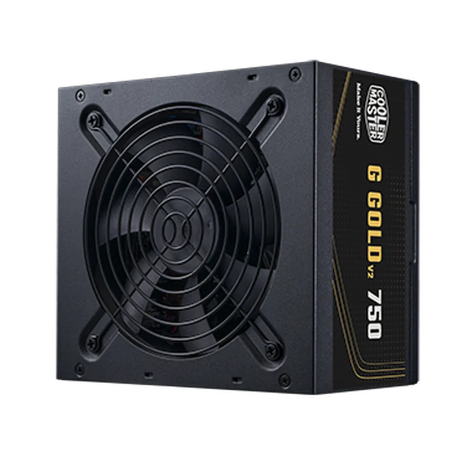 Cooler Master 750W 80 Plus Gold Full Modular Power Supply - Black