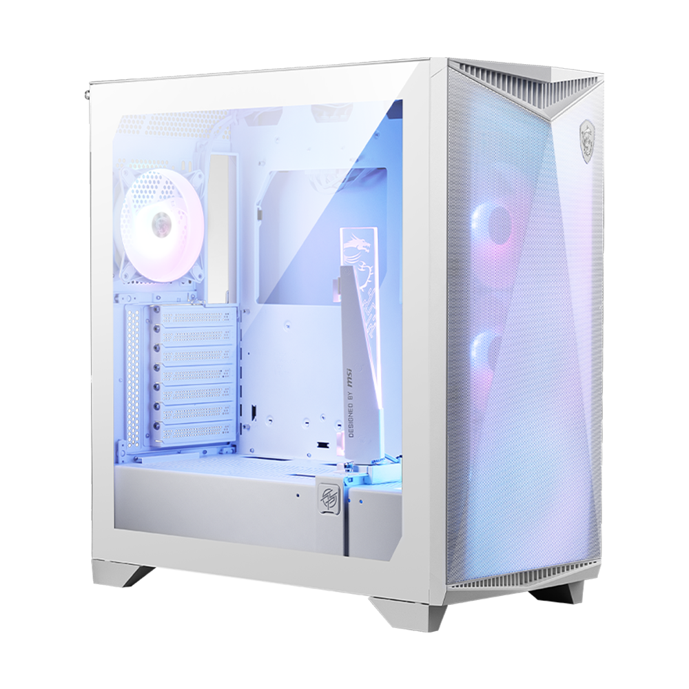 MSI MPG GUNGNIR 300R Airflow ATX Mid Tower Case - White