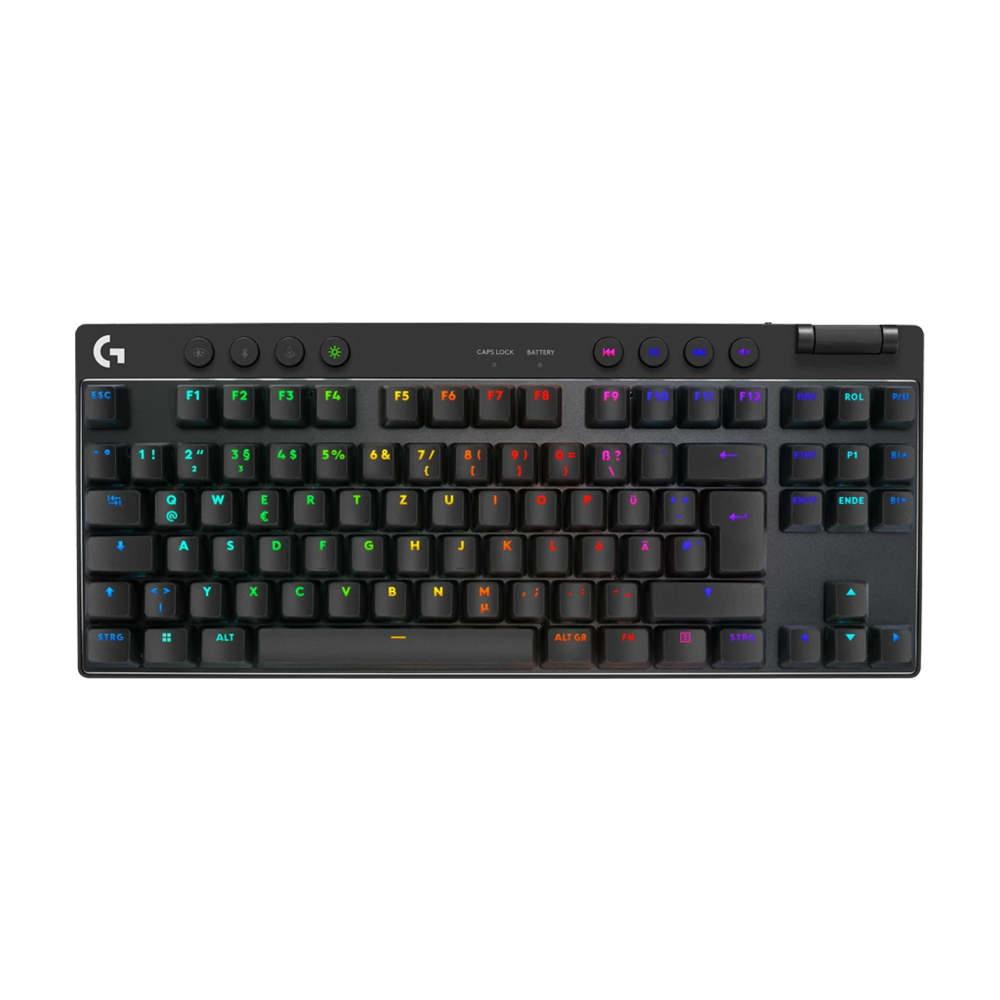 LOGITECH G PRO X TKL LIGHTSPEED Wireless Gaming Keyboard - Black