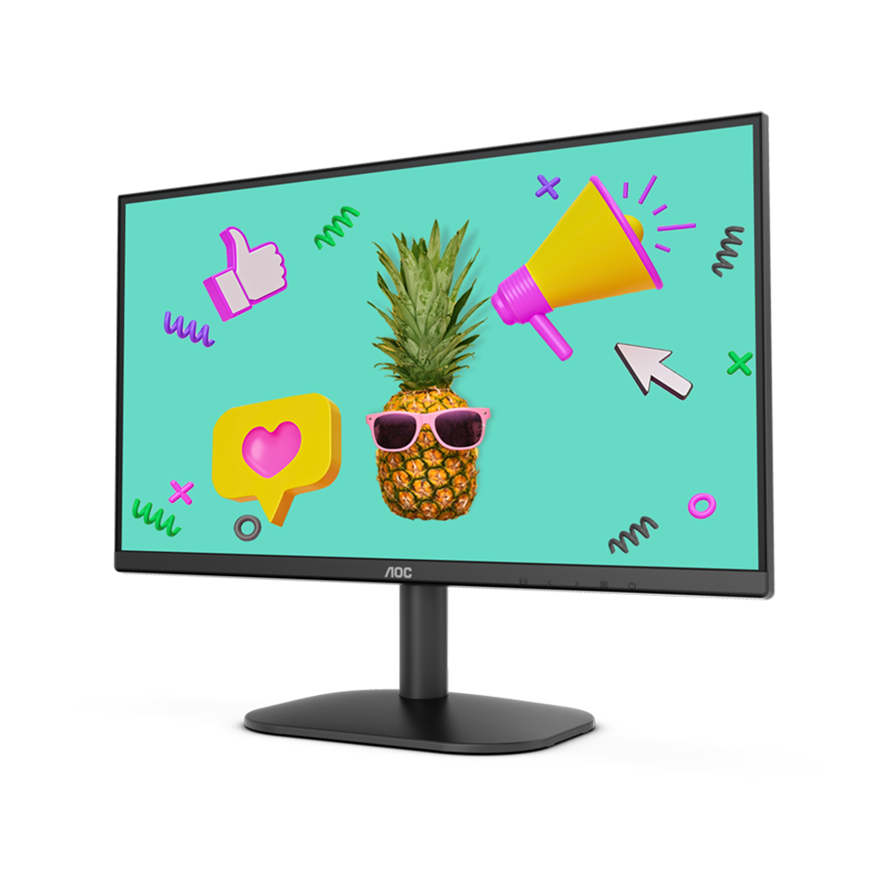 AOC 22B2HM 22 Inch 75Hz FHD Monitor - Black