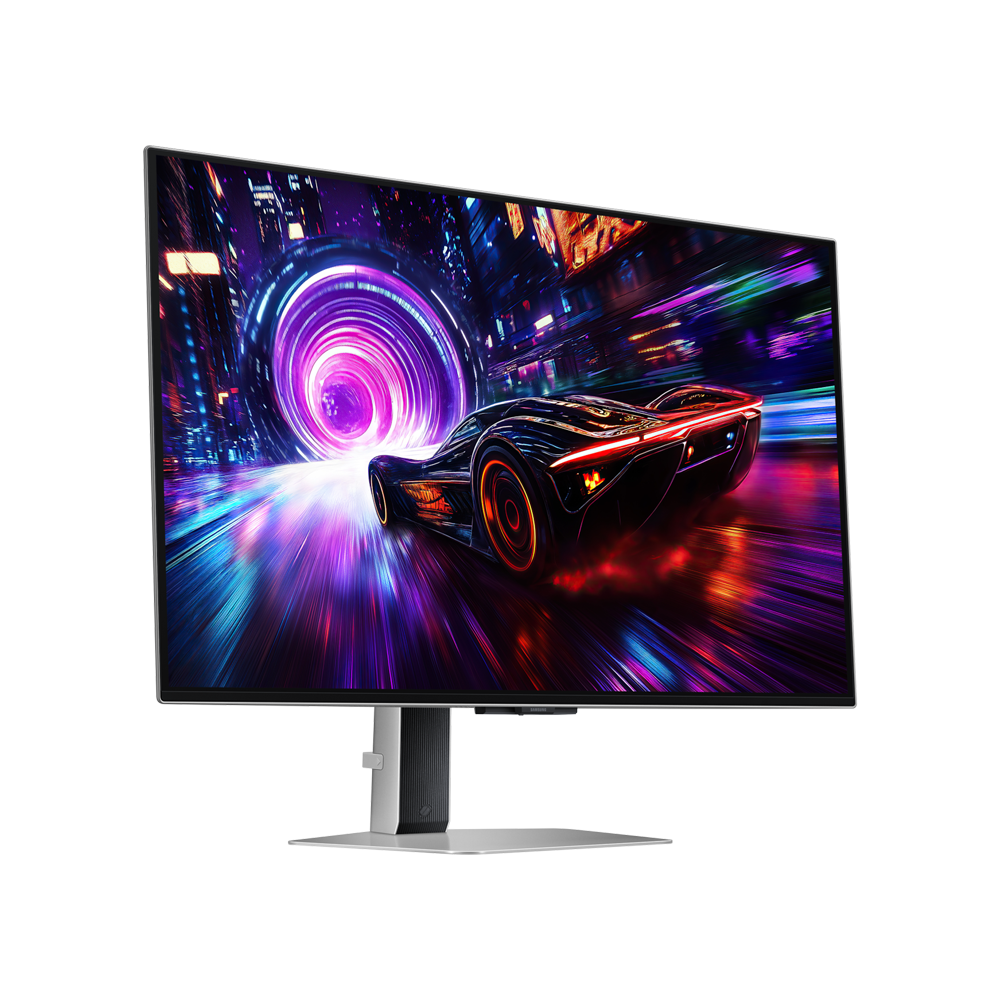 SAMSUNG ODYSSEY 32 Inch G8 G81SF 4K UHD 240 Hz HDMI 2.1 QD-OLED Gaming Monitor - White