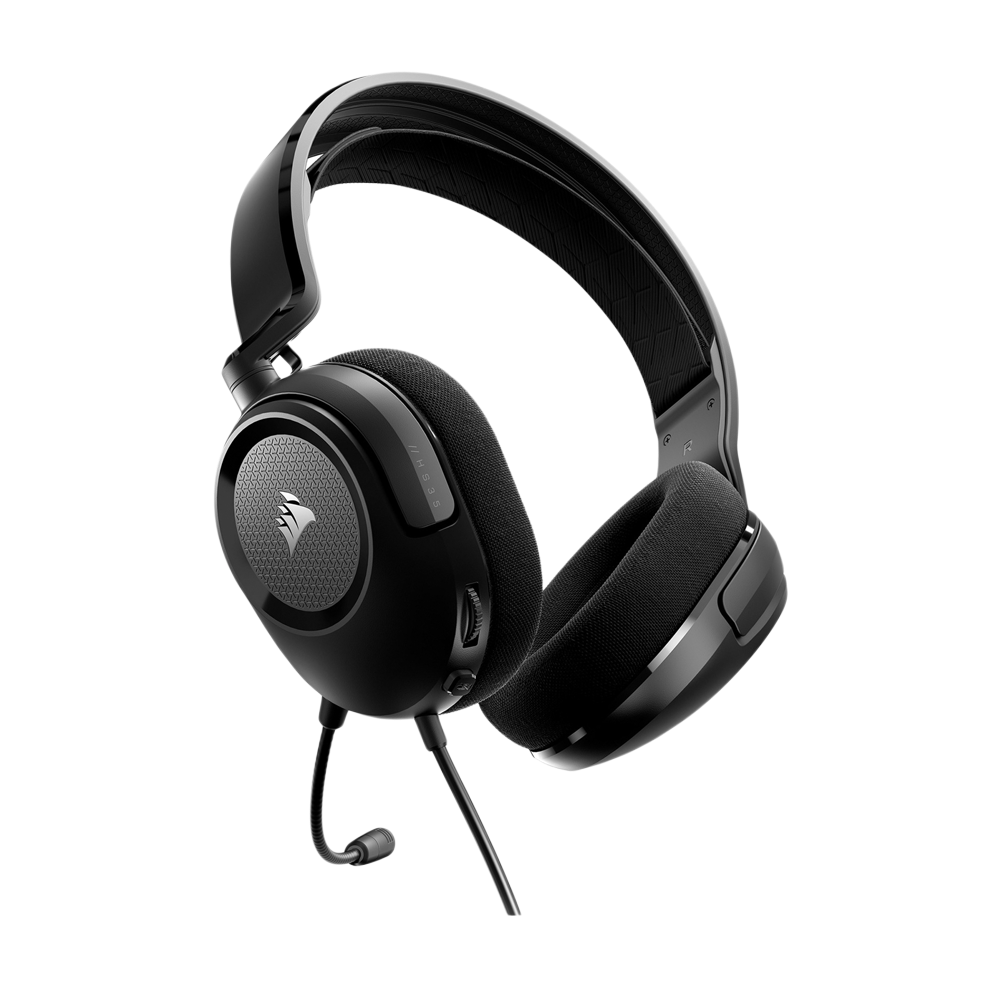 CORSAIR HS35 v2 Multiplatform Wired Gaming Headset (EU) - Carbon