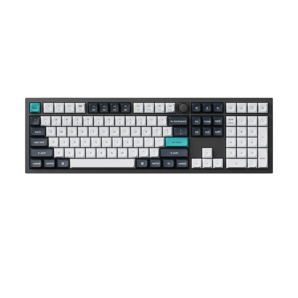 KEYCHRON Q6 MAX 100% RGB Wireless Mechanical Gaming Keyboard AR - Black